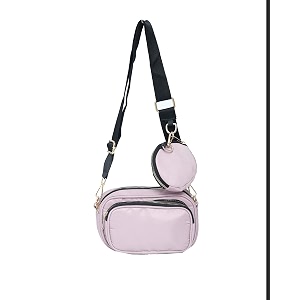 donicy women39s stylish parachute camera design sling bag beige