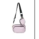 Donicy Women's Stylish Parachute Camera Design Sling Bag, Beige
