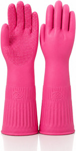 Donizard Dishwashing Cleaning Gloves Hand Gloves for