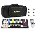 Donner DB-2 Guitar Pedal Board, Aluminum, 20 x 8 x 1.2 in, Bag