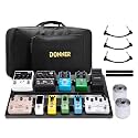 Donner DB-3 Guitar Pedal Board, Aluminum, 20 x 11.4 x 4 in, Bag