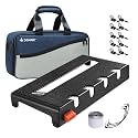 Donner DB-S100 Small Guitar Pedal Board, Effects Pedalboard Power Supply
