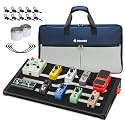 Donner DB-S200 Guitar Pedal Board, Large, Power Supply Mount, Backpack