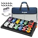 Donner DB-S300 Guitar Pedal Board, Extra Large, Power Supply, Backpack