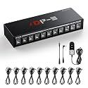 Donner DP-3 Guitar Pedal Board Power Supply with 10 Isolated DC Outputs