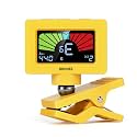 Donner Guitar Tuner Clip on Magnetic Tuner DT-10, Yellow