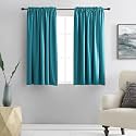 DONREN 48 Inch Teal Curtains Blackout Drapes