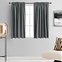 DONREN 54 Inch Length Medium Grey Blackout