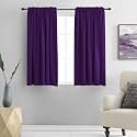 DONREN 54 Inch Length Royal Purple Blackout
