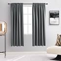 DONREN 72 Inch Length Medium Grey Blackout