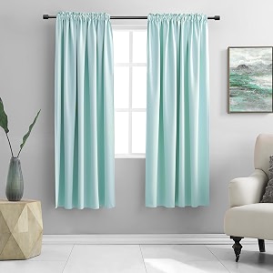 DONREN 72 Inches Long Room Darkening Curtain