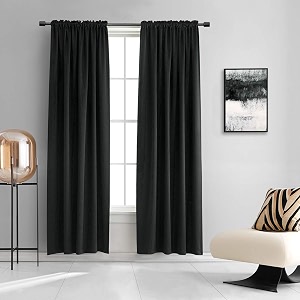 DONREN Bedroom Window Treatments Blackout Curtains -