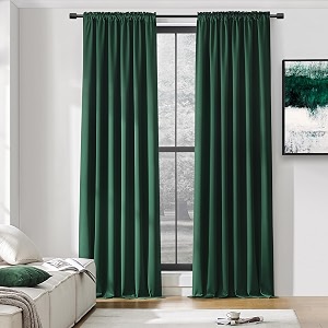 DONREN Emerald Green Blackout Thermal Insulating Window