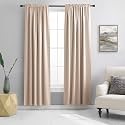 DONREN Emerald Green Room Darkening Curtain Panels