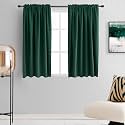 DONREN Hunter Green Blackout Thermal Insulating Window