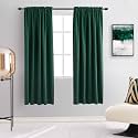 DONREN Hunter Green Blackout Thermal Insulating Window