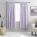 DONREN Lavender Purple Blackout Curtains for Bedroom