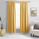 DONREN Room Darkening Curtain Panels for Bedroom