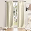 DONREN Room Darkening Sliding Door Curtains -