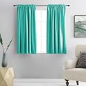 DONREN Turquoise Blackout Curtains for Bedroom -