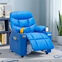 Kids Recliner Chair PU Leather Toddler Big Reclining Sofa Lounge Ages 3-12