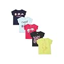 Donuts Boy's Regular T-Shirts (DOIGRNK00208G16_Assorted 6M)