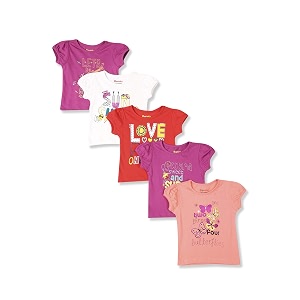 donuts by unlimited baby-girls t-shirt
