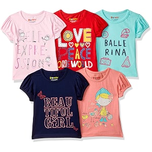 donuts by unlimited baby-girls t-shirt