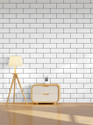 doodad 100 cm x 45 cm Waterproof Architecture Vinyl Wallpaper