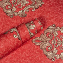 doodad 1000 cm x 45 cm Waterproof Decorative Vinyl Wallpaper (Red)