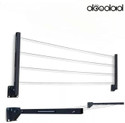 doodad Steel Wall Cloth Dryer Stand CDS-MSWM3T