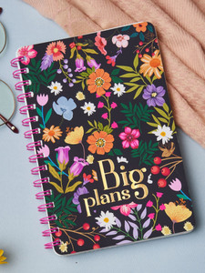 doodle happiness journal - plan big a5 planner a5 plannerorganizer ruled 216 pages multicolor