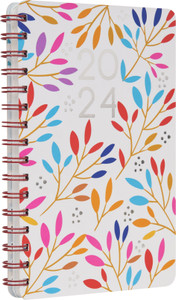 doodle happiness wiro bound a5 plannerorganizer ruled 216 pages plenty petals