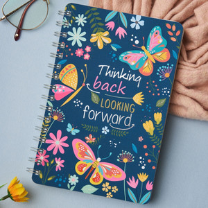 doodle happiness wiro bound a5 plannerorganizer ruled 216 pages mystic future