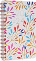 Doodle Happiness Wiro Bound A5 Planner/Organizer Ruled 216 Pages (Plenty Petals)
