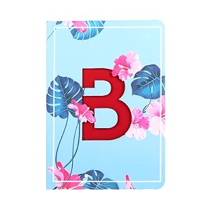 doodle initial b lasercut diary notebook b6 669 x 472 x 05 inches 192 pages 80 gsm birthday gift for girls