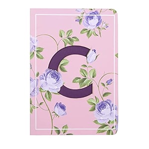 doodle initial c lasercut diary notebook b6 669 x 472 x 05 inches 192 pages 80 gsm birthday gift for girls