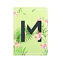 DOODLE Initial A Premium Soft Bound Notebook Diary for Girls and Women (B6, 80 GSM, 192 Ruled Pages) Floral Design
