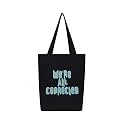 DOODLE Premium Canvas Tote Bag for Women with Zip and Inner Pocket for Shopping, Office, Travel and Daily Use