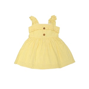 Doodle Ruffle Dress for Baby Girls