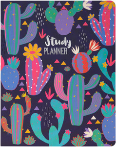 doodle study planner with 4 stickers sheet b5 plannerorganizer ruled 240 pages thinking thorns