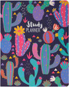 Doodle Study Planner With 4 Stickers Sheet B5 Planner/Organizer Ruled 240 Pages (Thinking Thorns)