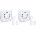 Door Chime, Satisure Door Sensor Alarm for Business/Store/Home/Bedroom When Entering, Door Bell Chime with 600 FT Range, 58 Chimes, 5 Volume Levels, 1 Sensor + 1 Receiver (Pack of 2)
