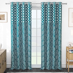 Door Curtains 8 Feet Pack of 2