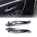 Door Handle Replacement for BMW F30 F32, Carbon Style, Front 2PCS