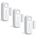 Door Left Open Alarm with Delay(Instant/30s/1min/2min/4min), 3 Sensor