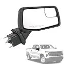 Door Mirror Passenger Right Replacement For Chevy Silverado 1500 2019-2024