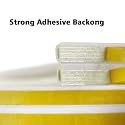 Door Seal D-Type Strip Weather Stripping Self Adhesive Foam for Doors and Windows, Soundproofing Weatherstrip Gap Collision Avoidance 6 Meter (White, 6 Meter - Pack of 1)