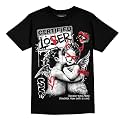 DopeSkill Graphic Tee Streetwear Hip Hop Hypebeast Street Style Crew Neck Unisex T-Shirt Sneaker Colour Matching Shirts Angel