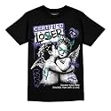 DopeSkill Graphic Tee Streetwear Hip Hop Hypebeast Street Style Crew Neck Unisex T-Shirt Sneaker Colour Matching Shirts Angel